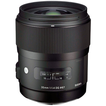 Sigma - 35mm f/1.4 DG HSM ART Lens For Nikon DSLR Cameras