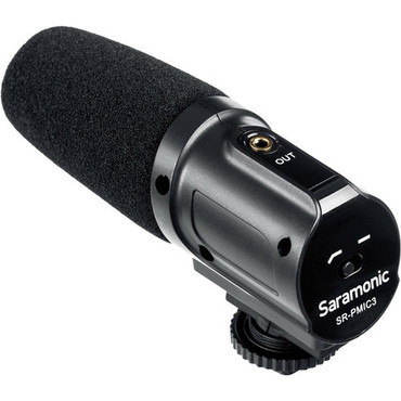 Saramonic SR-PMIC3 Surround Recording Microphone with Integrated Shockmount for DSLR Cameras/Camcorders