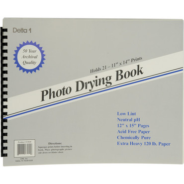 Delta 1 Photo Drying Book (12 x 15")
