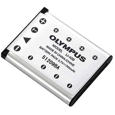 Olympus LI-42B Rechargeable Lithium-Ion Battery (3.7V, 740mAh)