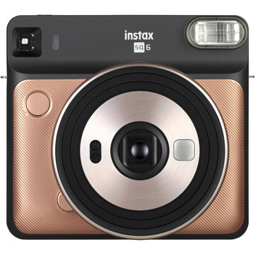 Fujifilm instax SQUARE SQ6 Instant Film Camera (Blush Gold)
