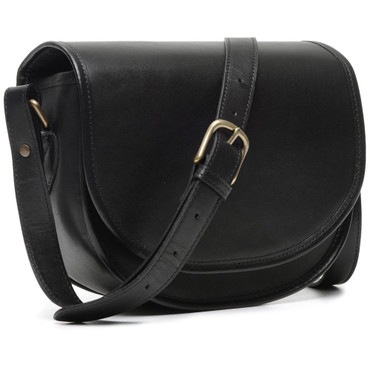 ONA Savannah II Leather Camera and Everyday Crossbody Bag (Black)