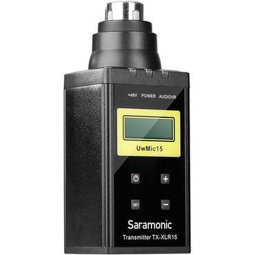 Saramonic SR-XLR15 - UwMic15 SR-XLR15 UHF Wireless XLR Plug-On Transmitter with