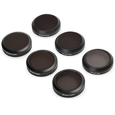 Tiffen 6-Filter Neutral Density and ND/Polarizer Kit for DJI Mavic 2 Zoom Tiffen 6-Filter Neutral Density and ND/Polarizer Kit for DJI Mavic 2 Zoom