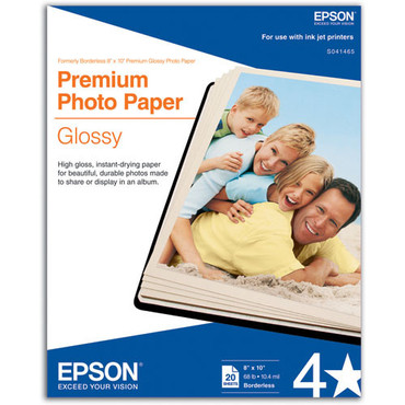 Epson Premium Gloss 8 X 10-20