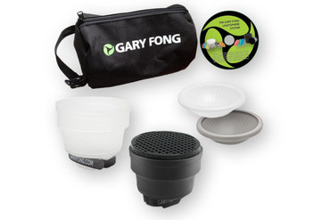 Gary Fong Portrait Lighting Flash Modifying Kit (Black/White/Gray/Amber)