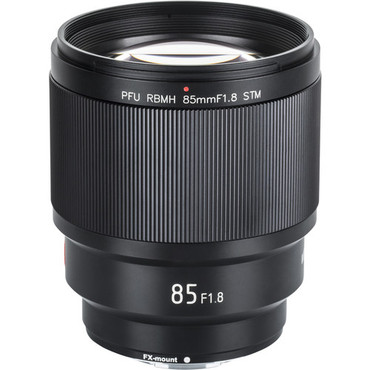 Viltrox 85mm f/1.8 autofocus STM PFU RBMH lens Fuji X-mount