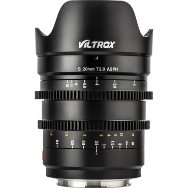 Viltrox S 20mm T2.0 Cine Lens for Panasonic/Leica L-Mount