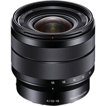 Sony E 10-18mm f/4 OSS Wide-Angle Zoom Lens