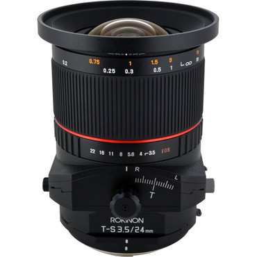 Rokinon Tilt-Shift 24Mm F/3.5 ED AS UMC Lens For Canon