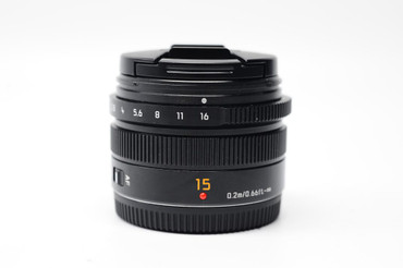 Pre-Owned - Lumix G Leica DG Summilux 15mm f/1.7 ASPH. Lens (Black)