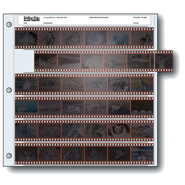 Print File 35-6HB 35mm Negative Sleeves 6x6 (25 pg)