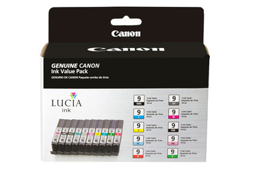 Canon PGI-9 Ink Cartridge Kit (10 Ink Cartridges) For Canon Pixma Pro 9500