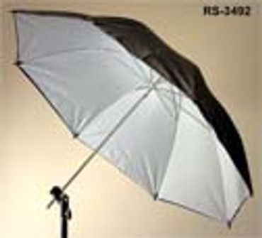 RPS 40in Black/Silver Umbrella