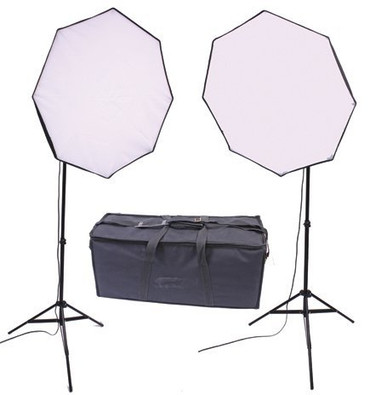 RS-4080 DUAL OCTAGONAL FOLDING SOFTBOX KIT