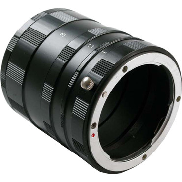 Pentax K (PK) Macro Extension Tube Set