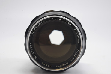 Pre-Owned - Nikon Nikkor-P 105mm F/2.5 Non-AI (black or silver front barrel)