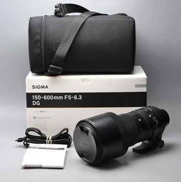 Pre-Owned - Sigma 150-600mm f/5-6.3 DG OS HSM Contemporary Lens for Nikon F