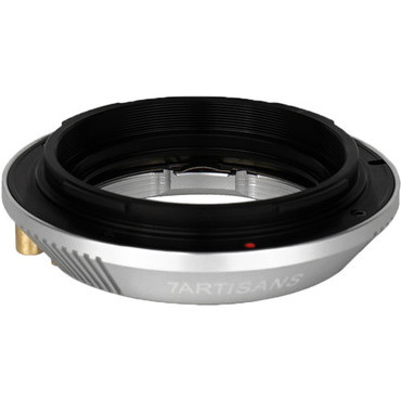 7artisans Photoelectric Transfer Ring for Leica-M Mount Lens to Canon RF-Mount Camera (Silver)