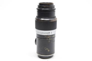 Pre-Owned - Leica 135mm F/4.5 Hektor (1940) , Screw Mount Lens, Black, (Total made: 26,384), SN:558420