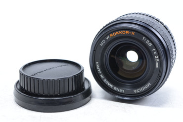 Pre-Owned - Minolta MD W.Rokkor-X 28mm f/2.8 lens