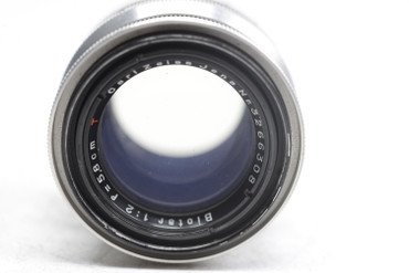 Pre-Owned -Carl  Zeiss Jena Biotar 58mm F/2.0 Lens Red T Exakta Mount