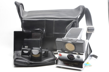 Pre-Owned - Polaroid  SX-70 Sonar Onestep (Black/Silver)