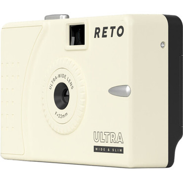 Reto Project Ultra-Wide & Slim 35mm Film Camera (Cream)