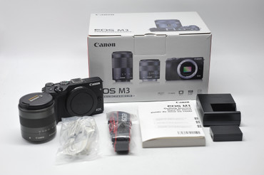 Pre-Owned Canon EOS M3 Mirrorless Digital Camera with 18-55mm Lens (Black)