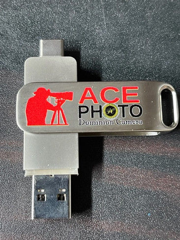Ace Photo 3.0 Type C Metal Swivel Base Metal Cap 32GB USB