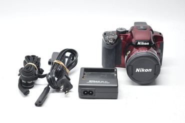 Pre-Owned Nikon Coolpix P510 Digital Camera (Red)