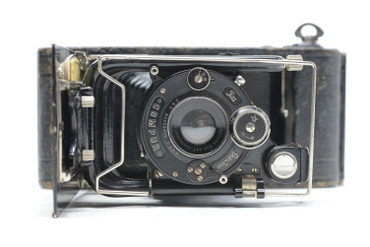 Pre-Owned - Ica Dresden Folding Camera w/Anastigmat-Hekla 12cm F/6.3