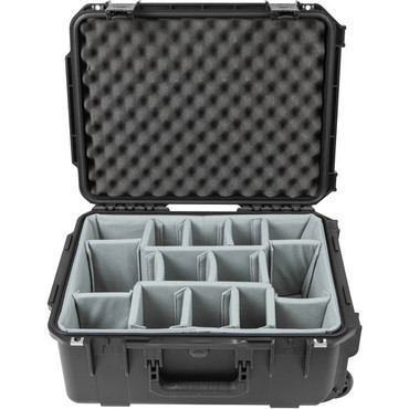 SKB ATA XL Stand Case (49-1/2 x 20-1/4 x 13-1/2) with Wheels and Straps, TSA Latches, Over-Molded Handle