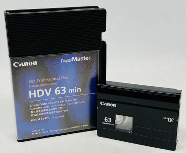 Pre-Owned - Canon HDV 63Min Digital Videocassette