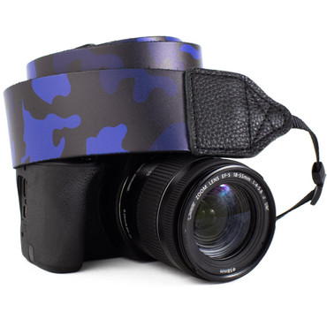 Perri's Leathers CSDTL-70 2" Digital Camera Strap, Blue Camo