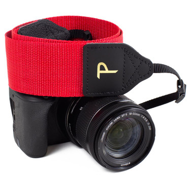 Perri's Leathers CSNL-77 2" Poly Pro Camera Strap, Red