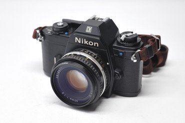 Pre-owned Nikon EM w/ 50mm f/1.8 Series E lens