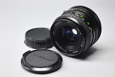 Pre-Owned Focal MC Auto 28mm F/2.8 Manual Focus Lens for Canon FD