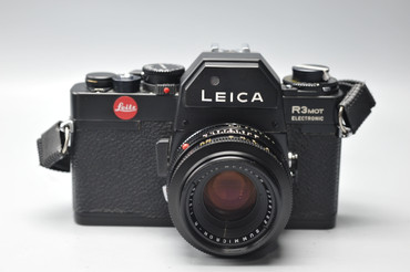 Pre-Owned Leica R3 MOT W/50MM F2.0 SUMMICRON-R 3CAM LENS. Film camera