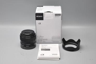 Pre-Owned Sony E 35mm f/1.8 OSS Prime Lens