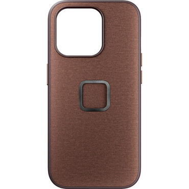 Peak Design Everyday Fabric Case for iPhone 15 Pro Max (Redwood)