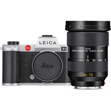 Leica SL2 Mirrorless Digital Camera with 24-70mm f/2.8 Lens (US/EU/JP) Silver