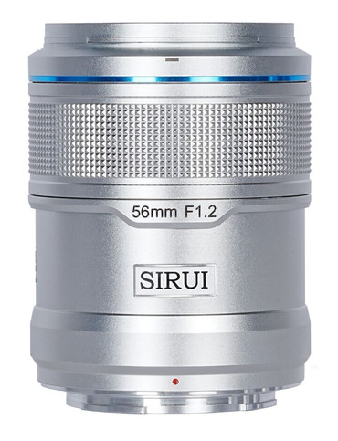 Sirui Sniper 56mm f/1.2 Autofocus Lens (FUJIFILM X, Silver)