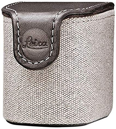 Leica Visoflex EVF Case Country for X and X-E Digital Cameras (Canvas and Leather/Taupe)