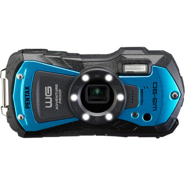 Ricoh Pentax WG-90 Digital Camera (Blue)