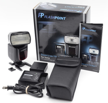 Pre-Owned Flashpoint Zoom Li-ion R2 TTL On-Camera Flash Speedlight For Sony