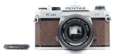 Pre-Owned - Pentax K1000  SE w/ 50mm f/1.7 lens Brown leather