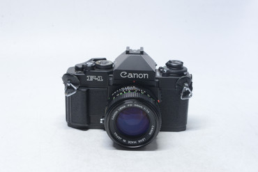 Pre-Owned - Canon F-1n Body With 50Mm  f1.4 Lens