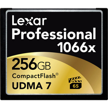 Pre-Owned-Lexar Professional 1066x 256GB CompactFlash card