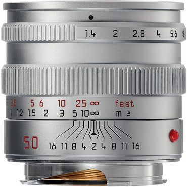 Leica Summilux-M 50mm f/1.4 ASPH. Lens (Silver)